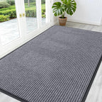 OLANLY Front Door Mat Indoor Outdoor Entrance, Waterproof Heavy Duty Doormat by OLANLY