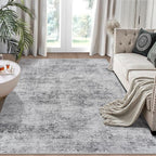 6x9 Area Rugs for Living Room Rug Washable: Modern Rug for Dining Room Bedroom by Aelenmu