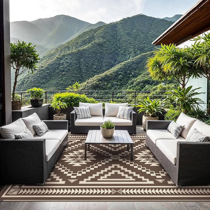 GENIMO Outdoor Rug for Patio Clearance - Image 3