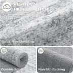 5x7 Area Rugs, Ultra-Thin Washable Rugs - Image 7