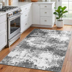 3x4 Washable Porch Rug Grey Front Door Welcome Mat 36x48, Indoor Outdoor - Image 2