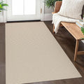 IOHOUZE Washable Area Rug 3x5 Non Slip Rubber Backed Woven Rugs by iOhouze