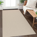 IOHOUZE Washable Area Rug 3x5 Non Slip Rubber Backed Woven Rugs by iOhouze