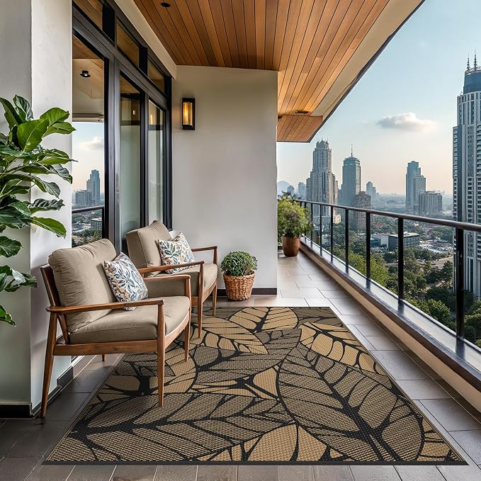 GENIMO Outdoor Rug 6' x 9' Waterproof - Image 4
