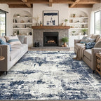 9x12 Area Rugs Living Room Rugs: Large Washable Rug - Image 10