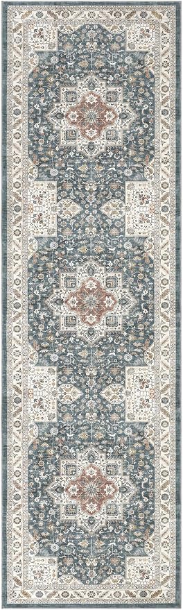 Vintage Hallway Runner Rug 3x10: Large Soft Washable Entryway - Image 10