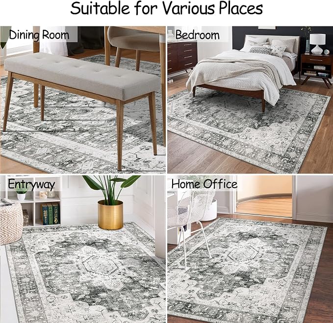 Moynesa Ultra-Thin Washable Area Rug - Image 6