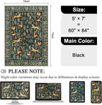 DUKINO 5x7 Rug, Washable Animal Living Room Rug - Image 2