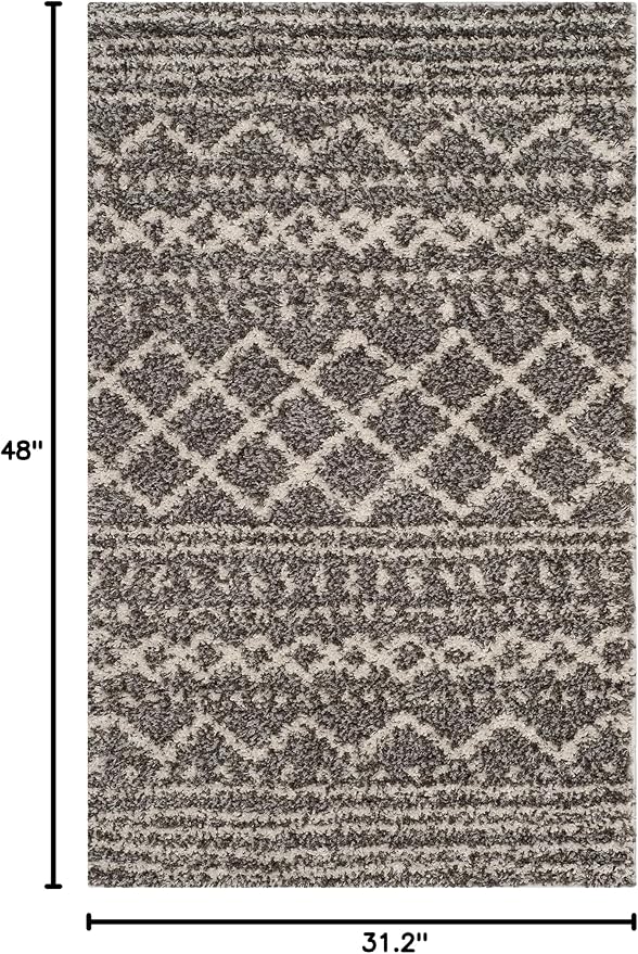 SAFAVIEH Arizona Shag Collection Accent Rug - Image 2