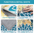 Colorful 2x6 Washable Runner Rug - Image 4