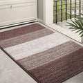 Kitinjoy Indoor Outdoor Door Mat, 36x24 Non-Slip Absorbent Dirt Trapper by Kitinjoy