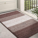 Kitinjoy Indoor Outdoor Door Mat, 36x24 Non-Slip Absorbent Dirt Trapper by Kitinjoy