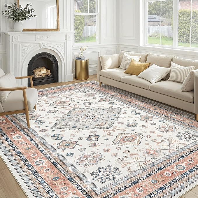 Vintage Living Room Area Rug 8x10 by COTILED
