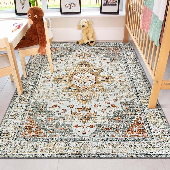 Moynesa Ultra-Thin Washable Area Rug - Image 6