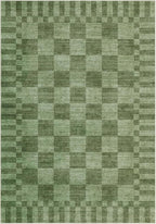 GarveeHome Moss Green Checkered Rug 5×7 Area Rugs - Image 5