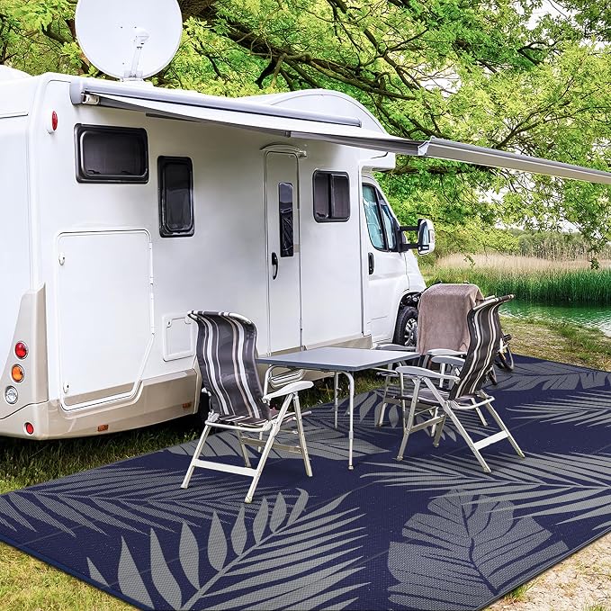 GENIMO Outdoor Rug 10' x 14' Waterproof - Image 5