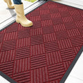 OLANLY Front Door Mat Outside Entrance 47x32, Heavy Duty Sturdy Natural Rubber by OLANLY