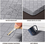 HappyTrends Kitchen Mat Cushioned Anti-Fatigue Kitchen Rug, 17.3"x 28" - Image 3
