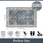 2x3 Non-Slip Washable Kitchen Rug - Image 2
