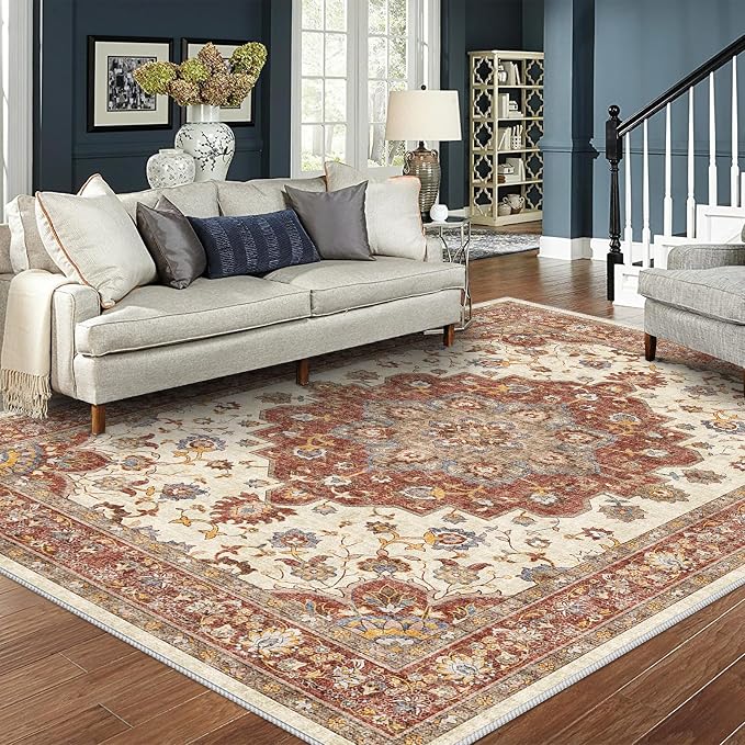 TOPRUUG Washable Oriental Area Rug by TOPRUUG
