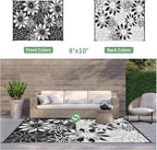 GENIMO Outdoor Rug Waterproof for Patio Decor, Large Area Rugs Mats for RV - Image 5