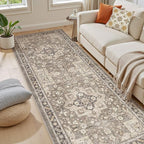 Vintage Hallway Runner Rug 3x12: Large Soft Washable Entryway - Image 7