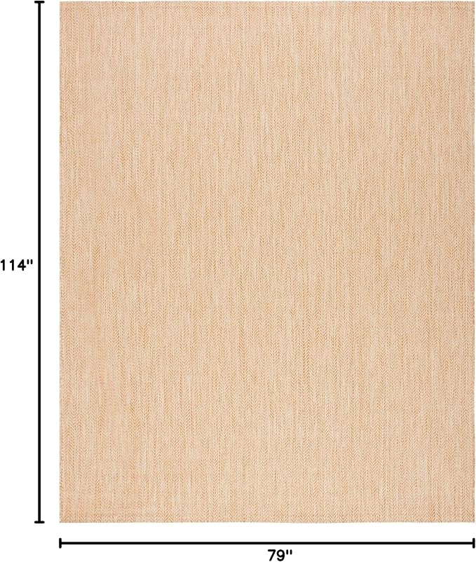 SAFAVIEH Outdoor Area Rug 6'7"x9'6" - Image 2