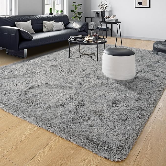 Tepook Super Soft Fluffy Rugs for Living Room, Area Rugs 8x10 for Bedroom - Image 8