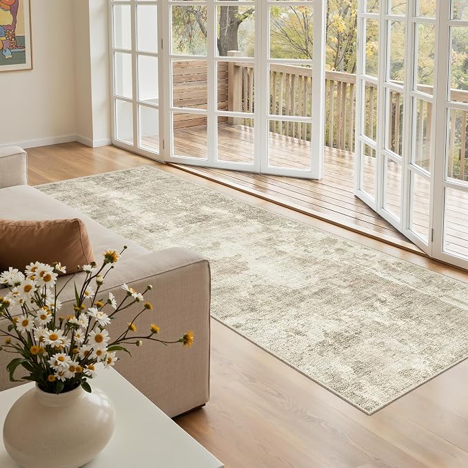 Soalmost Runner Rug 2x5 Washable Non-Slip Kitchen Runner Rugs by Soalmost
