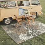 GENIMO Indoor Outdoor Area Rug 6'x9', Machine Washable Rugs - Image 3