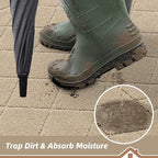 BEQHAUSE Dirt Trapper Door Mat 24" x 36", Doormat Non-Slip Entryway Rugs - Image 3