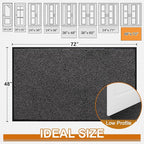 Mibao Super Absorbent Front Door Mat, Non-Slip Washable Indoor Doormats - Image 2