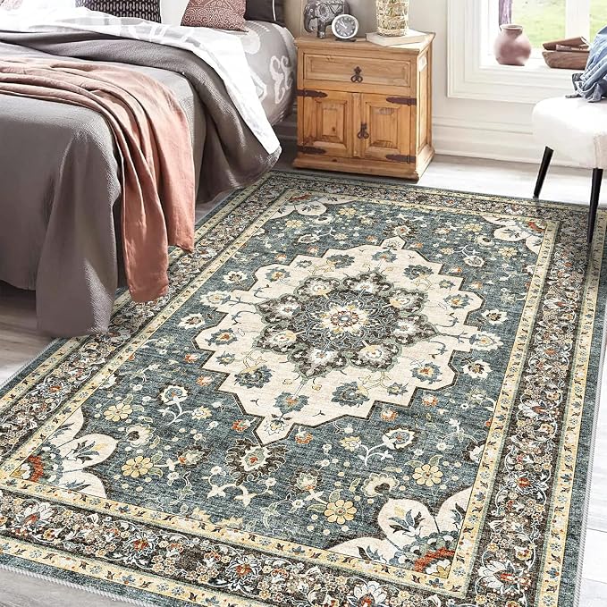 TOPRUUG Washable Oriental Area Rug - Image 4