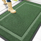 OLANLY Front Door Mat Indoor Outdoor Entrance, Waterproof All-Season, by OLANLY
