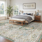 befbee 10x14 Area Rugs, Ultra-Thin Washable Rugs - Image 7