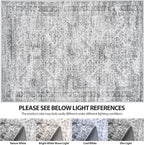 10x14 Area Rugs for Living Room Rug Washable: Abstract Large Rug Indoor Modern - Image 7