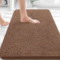 OLANLY Bathroom Rugs 32x20, Extra Soft Absorbent Chenille Bath Rugs, Rubber by OLANLY