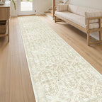 Soalmost Runner Rug 2x10 Washable Non-Slip Hallway Runner Rugs by Soalmost