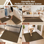 COSY HOMEER Kitchen Rugs 24"x35" Non-Slip Washable Kitchen Mats - Image 8