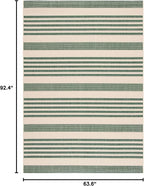 SAFAVIEH Washable Rug Outdoor Courtyard Collection - Image 2