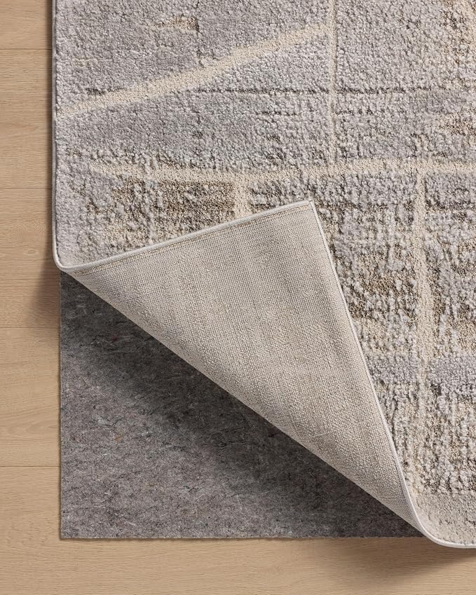 Loloi Amber Lewis Monty Collection MOT-07 Natural/Mist 4'-0" x 6'-0", .50" Pile - Image 7