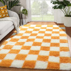 KICMOR 4x6 Rugs for Bedroom Living Room, Furry Plush Soft Rug for Kids Boys by KICMOR