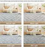 Litanika 5x8 Geometric Shag Area Rug - Image 7