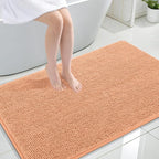 OLANLY Large Bathroom Rugs 47x32, Extra Soft Absorbent Chenille Bath Rugs by OLANLY