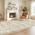 4x8 Rug for Bedroom, Wide Runner Rug for Hallway, Non Slip Washable Runner Rug by Restydon