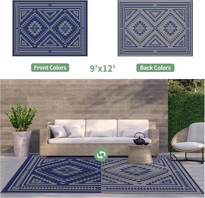 GENIMO Outdoor Rug for Patio Clearance - Image 4