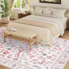 DUKINO 6x9 Rug, Washable Animal Living Room Rug - Image 4