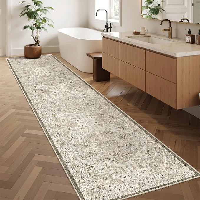 Madane Hallway Washable Runner Rug - Image 3