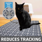 Drymate Cat Litter Box Mat, Litter Trapping Mat, Waterproof, Urine-Proof - Image 2