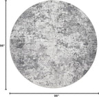 UERMEI 8ft Round Area Rug Living Room Rugs - Image 2